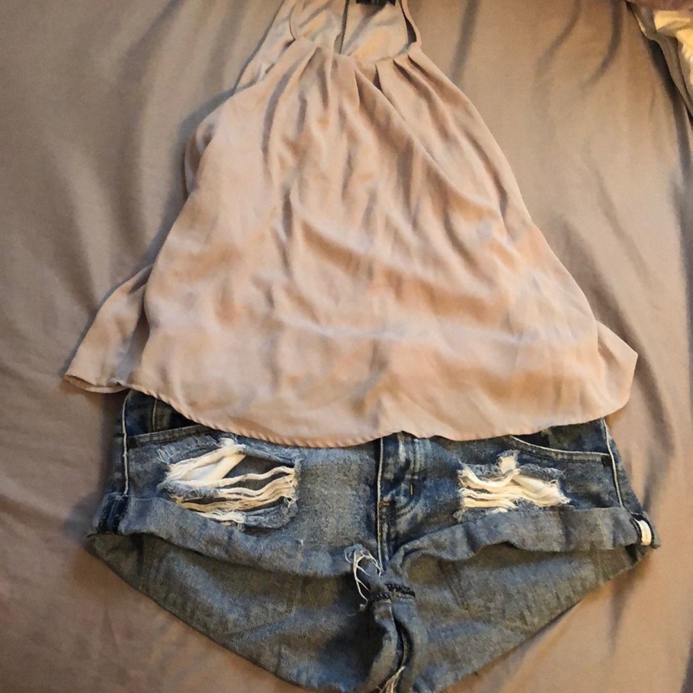 Beige Top